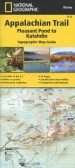 Appalachian Trail Map Guide: Pleasant Pond to Katahdin